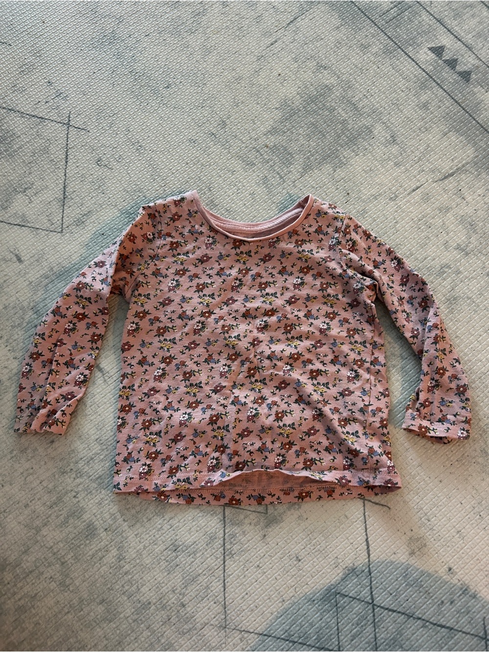Primark Pink Floral Long Sleeve Tee